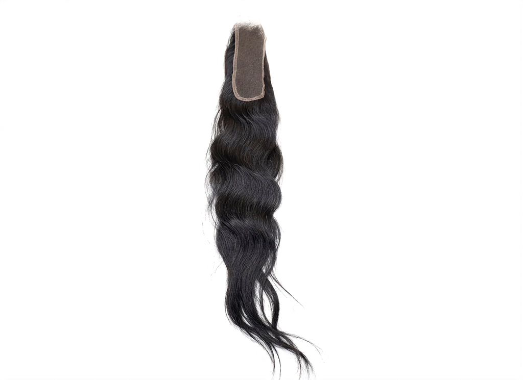 2" by 6" RAW WAVY HD LACE CLOSURE